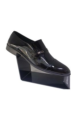 کفش کلاسیک مشکی مردانه چرم لاکی EPOCH SHOES - کد 840157228