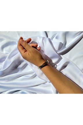 دستبند استیل (فولاد) طلائی زنانه استیل ضد زنگ Zumka Jewellery - کد 842795946