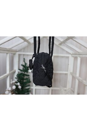 کیف دوشی مشکی زنانه چرم مصنوعی Elentra - کد 842806272