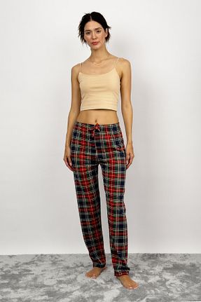 پائین تنه راحتی زرشکی زنانه پنبه ای Betimoda - کد 369346119
