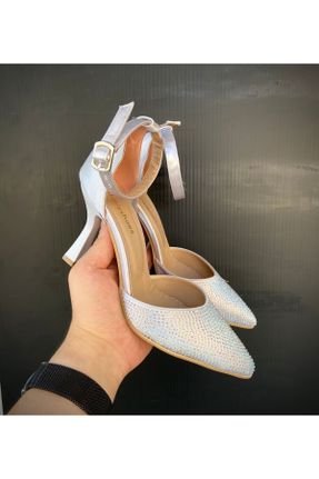 کفش مجلسی زنانه چرم مصنوعی پاشنه نازک پاشنه متوسط ( 5 - 9 cm ) کد 839061898