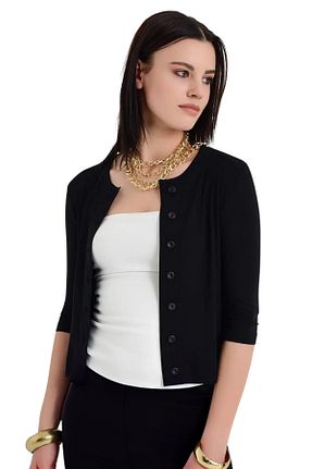 رویه مشکی زنانه مخلوط پلی استر Laranor - کد 5888931