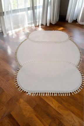 فرش سفید زیره ضد لغزش ALTUN CARPET - کد 843127496