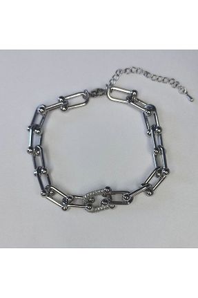 دستبند استیل (فولاد) زنانه استیل (فولاد) Humeraccessories - کد 842951811