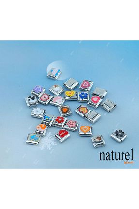 دستبند استیل (فولاد) متالیک زنانه استیل (فولاد) Naturel Tılsım - کد 754152316