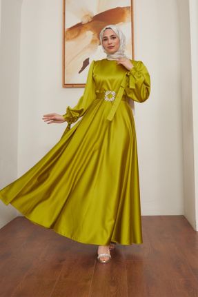 لباس مجلسی سبز زنانه کد 679910457