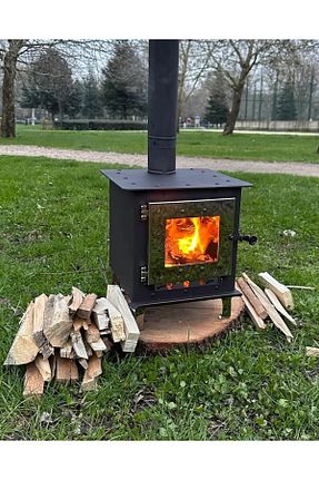 گرمایش کمپ مشکی flamestove - کد 843130452