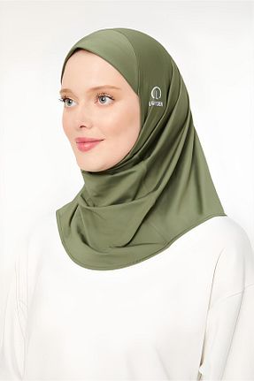 کلاه شنای حجاب خاکی زنانه Melodi Scarf - کد 842866378