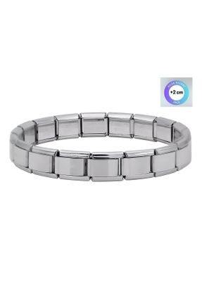 دستبند جواهر زنانه فولاد ( استیل ) کد 386207180