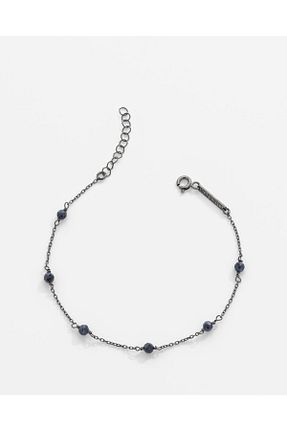 دستبند نقره مشکی زنانه 925 عیار MEKS JEWELS - کد 843015326