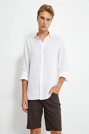شلوارک و برمودا قهوه ای مردانه Relaxed Koton - کد 843097128