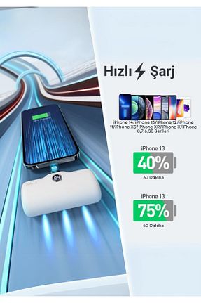 پاور بانک سفید 3000 - 7900 Genel Markalar - کد 750838874