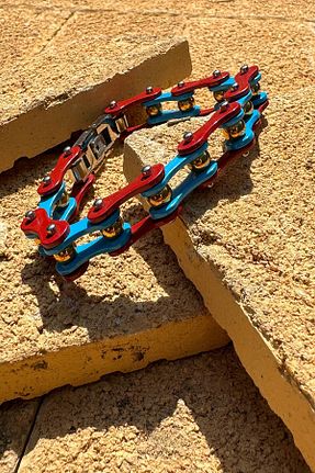 دستبند استیل (فولاد) رنگی زنانه استیل (فولاد) MOONİ ACCESSORİES - کد 840715585