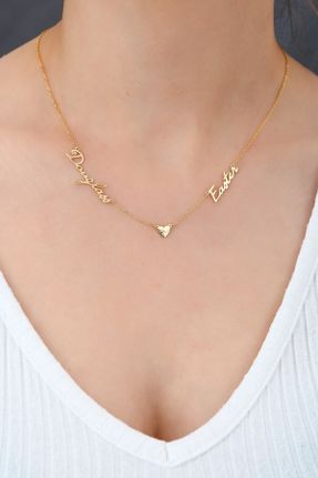 گردنبند جواهر طلائی زنانه کد 92695480