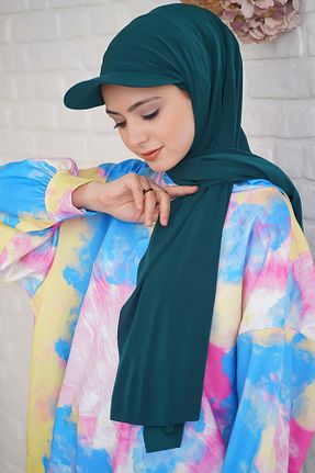 شال سبز زنانه پنبه پلی استر Alpentracht Tr - کد 843168092