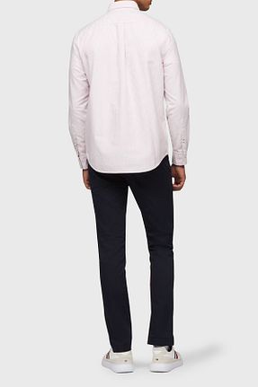 پیراهن قرمز مردانه رگولار Tommy Hilfiger - کد 843201533