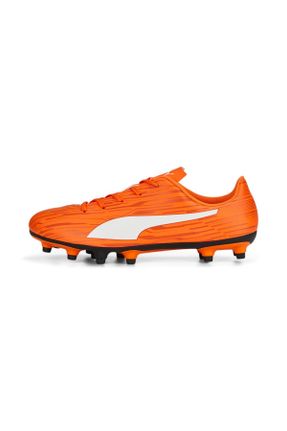 کفش فوتبال چمنی نارنجی بچه گانه کد 674422556