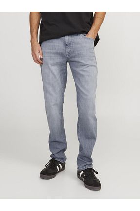 شلوار جین طوسی مردانه جین Jack & Jones - کد 843221974