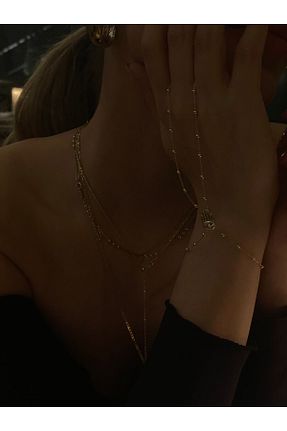 شاهمران نقره طلائی زیرکن Sade Accessory - کد 819648227