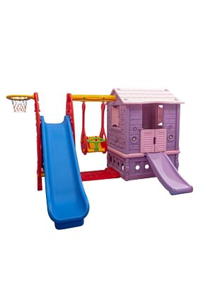 پارک بازی صورتی KingKids - کد 246549126