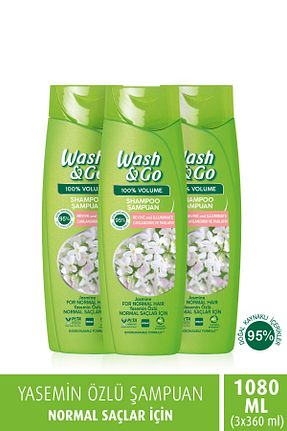 شامپو زنانه WASH&GO - کد 843447498