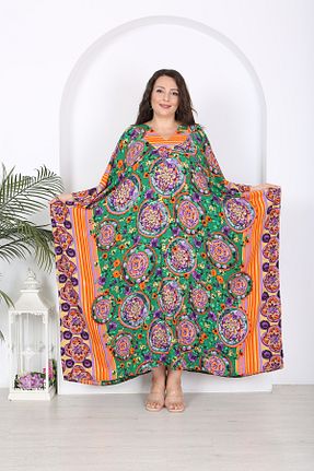 لباس سایز بزرگ رنگی زنانه ویسکون XL Modam - کد 843776609