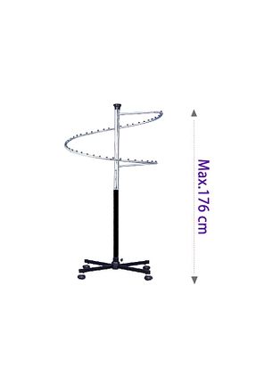 چوب لباسی متالیک فلزی 176 cm 85 cm کد 798780971