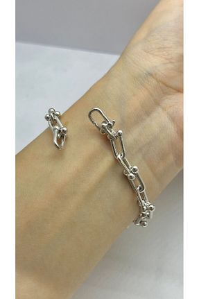 دستبند نقره زنانه 925 عیار Selen’S Gümüş - کد 839937554