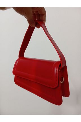 کیف دستی قرمز زنانه ابعاد کوچک Newish Polo - کد 843564340