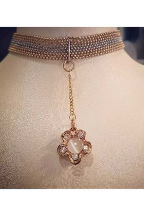 گردنبند مروارید قهوه ای مروارید آب شیرین Ivory Pearl - کد 843619153