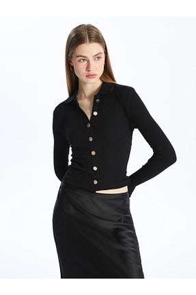 رویه طوسی زنانه بافتنی LC Waikiki - کد 843689932