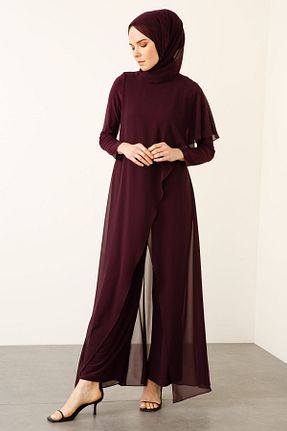 سرهمی حجاب بنفش زنانه رگولار Ahsen - کد 825052822