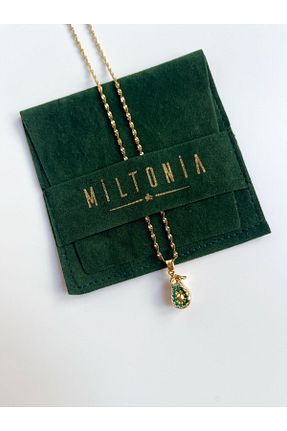 گردنبند استیل ( فولاد ) طلائی زنانه استیل (فولاد) Miltonia - کد 835862493