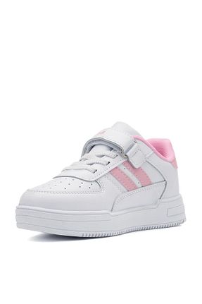 کفش اسنیکر سفید بچه گانه چسبی AlbiShoes - کد 843766637