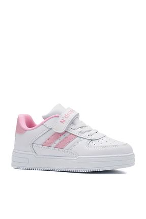 کفش اسنیکر سفید بچه گانه چسبی AlbiShoes - کد 843766637