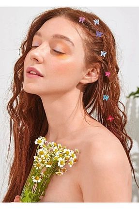 گیره سر بنفش زنانه Green - کد 699419847