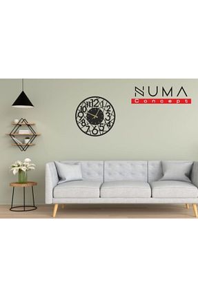 ساعت دیواری مشکی 32 x 32 Numa Concept - کد 154416832