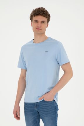 تی شرت آبی مردانه رگولار کد 832944471