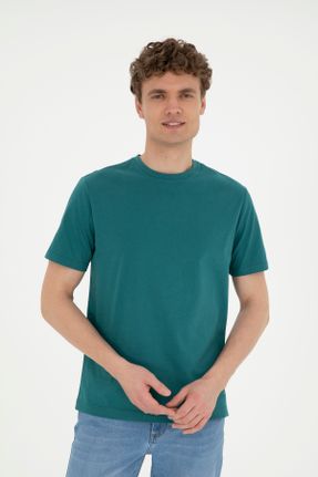 تی شرت سبز مردانه رگولار کد 832498687