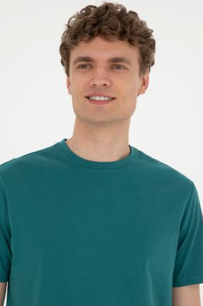 تی شرت سبز مردانه رگولار کد 832498687