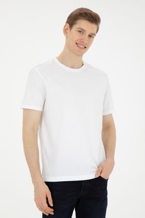 تی شرت سفید مردانه کد 242436954