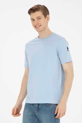 تی شرت آبی مردانه رگولار کد 832498335