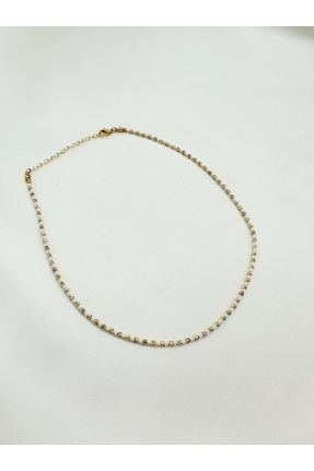 گردنبند جواهر سفید زنانه کد 841146048