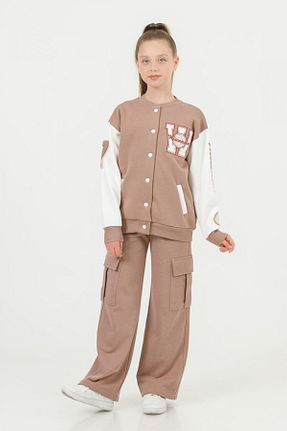 شلوار کرمگن قهوه ای بچه گانه کارگو DMB BOYS & GIRLS - کد 818177853