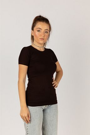 بادی مشکی زنانه یقه دوچرخه Nacar - کد 71763570