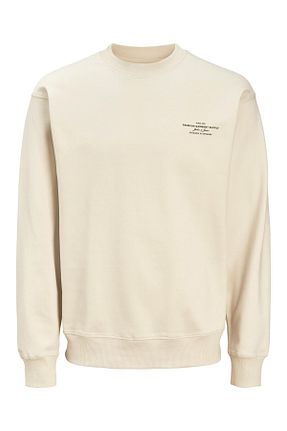 سوئیشرت سفید مردانه ساده Jack & Jones Premium - کد 843223844