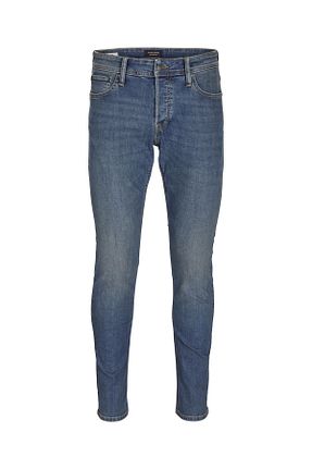 شلوار جین آبی مردانه پاچه تنگ Jack & Jones - کد 843223651