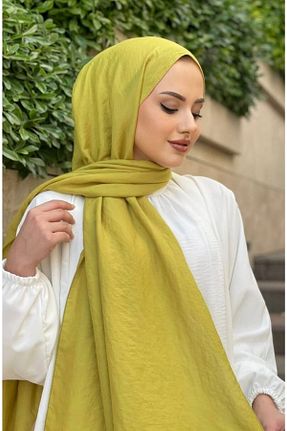 شال سبز زنانه ویسکون haremscarfs - کد 376211003