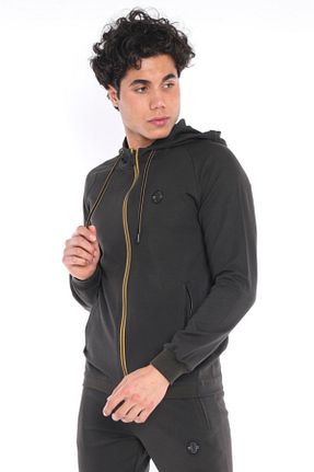 ست کرمکن اسپرت خاکی مردانه پنبه پلی استر Escetic - کد 151823113