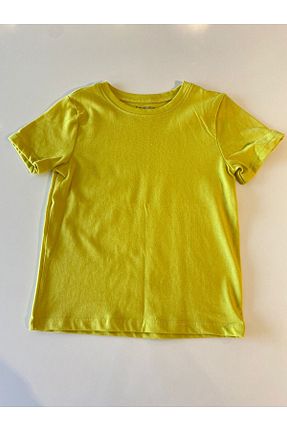 تیشرت سبز بچه گانه یقه دوچرخه Yumo Kids - کد 843478152